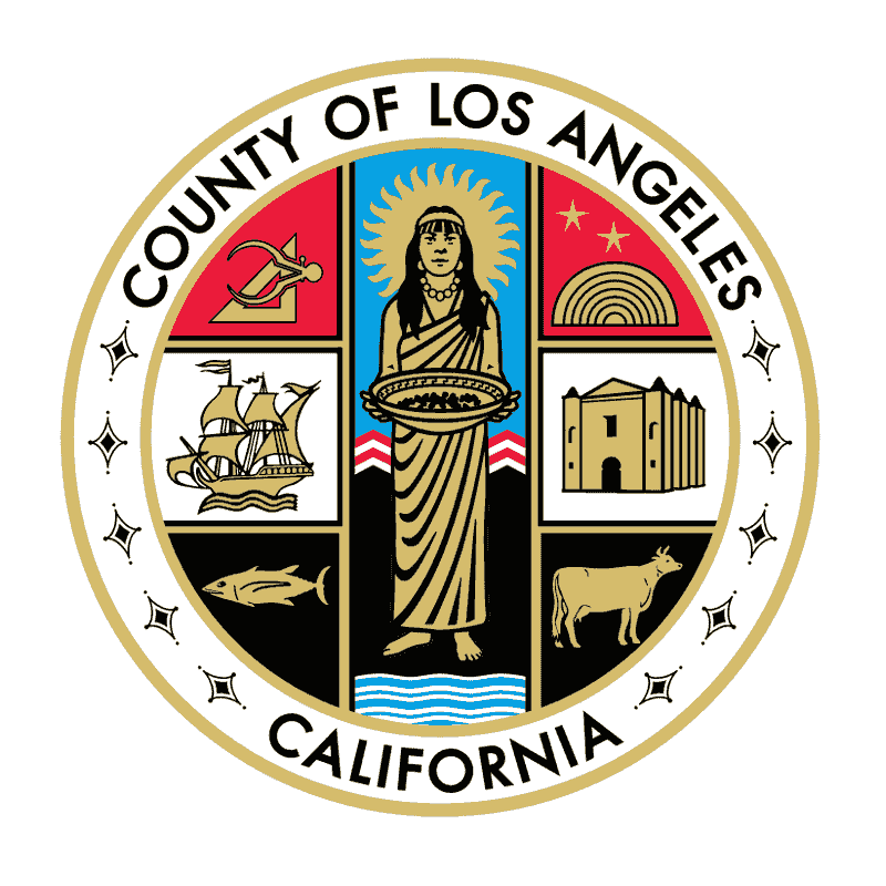 Badge of Los Angeles County