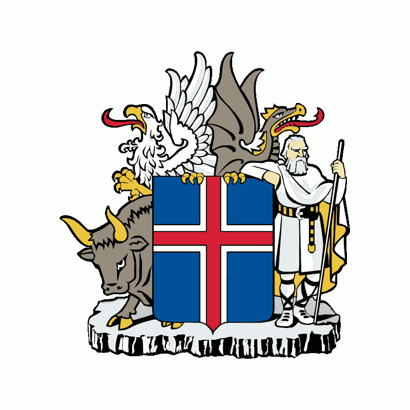 Badge of Iceland