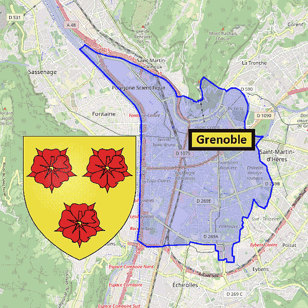 Badge of Grenoble