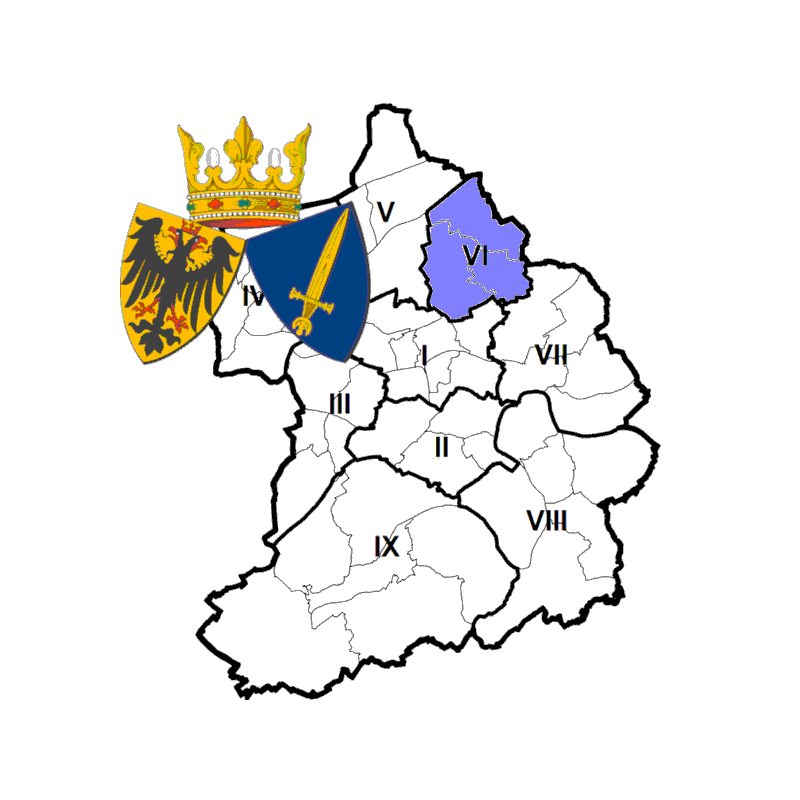 Badge of Stadtbezirk VI